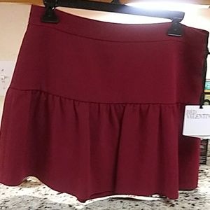 Red valentino skirt